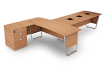 میز-مدیریت-با-کنفرانس-تیتانی-تیپ-2333-41 -  - https://mohitara.com