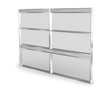 پارتیشن-اداری-دو-جدار-با-پوشش-ترکیبی-پریوال-تیپ-8515-41 -  - https://mohitara.com