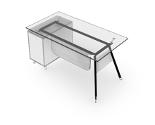 میز-کارشناسی-صفحه-شیشه-ای-یونیکا-تیپ-3235-41 -  - https://mohitara.com